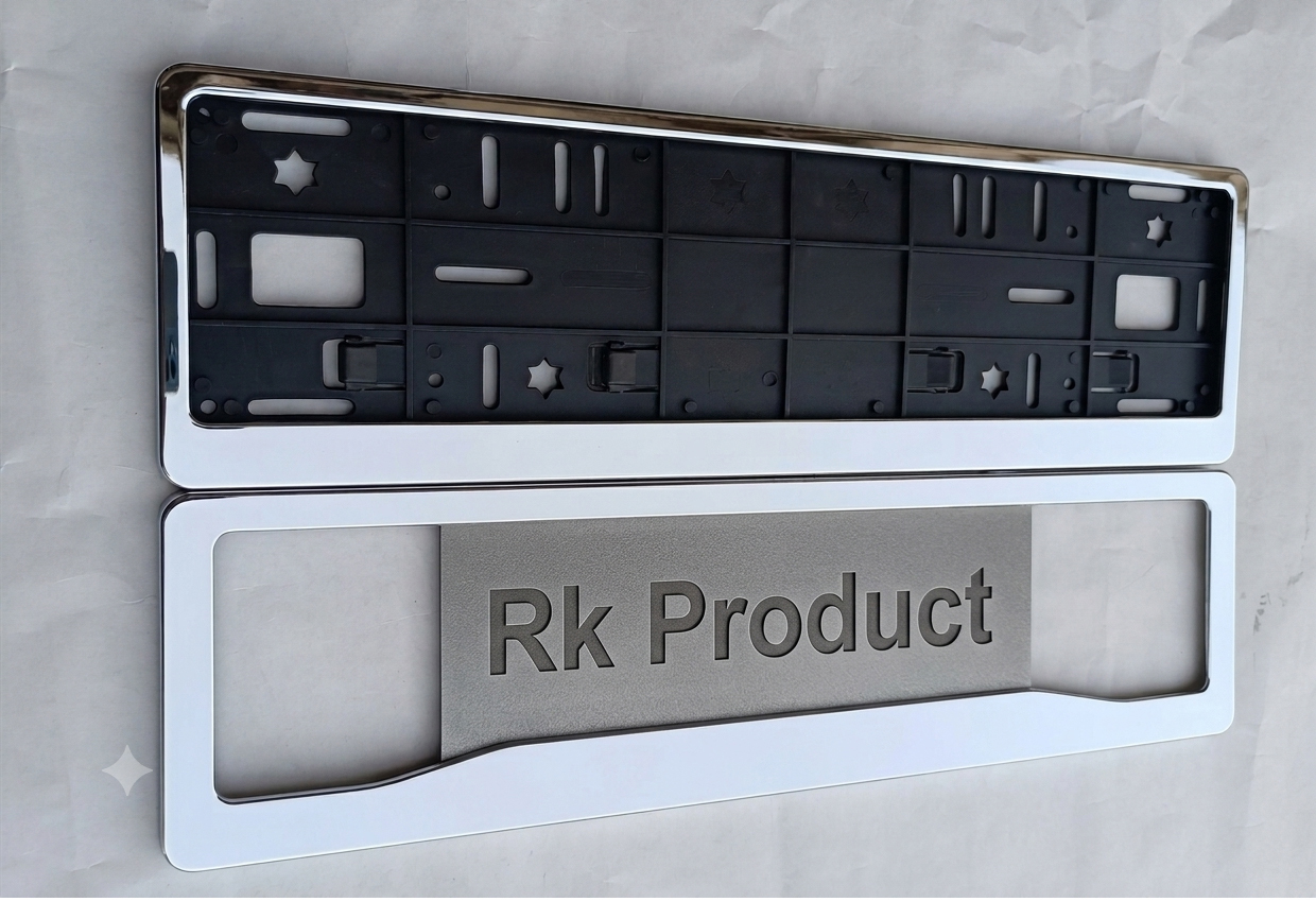 Number Plate Frame Set