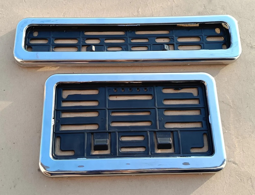 Two Wheeler Number Plate Frame