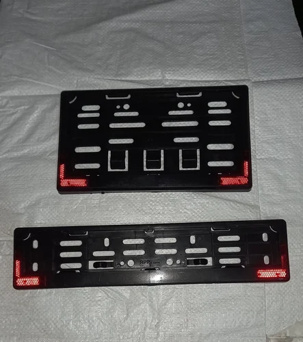 RTO reflector number plate cover